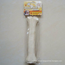 Dog Chews 10.5" White Bleached Pressed Bone Pet Food